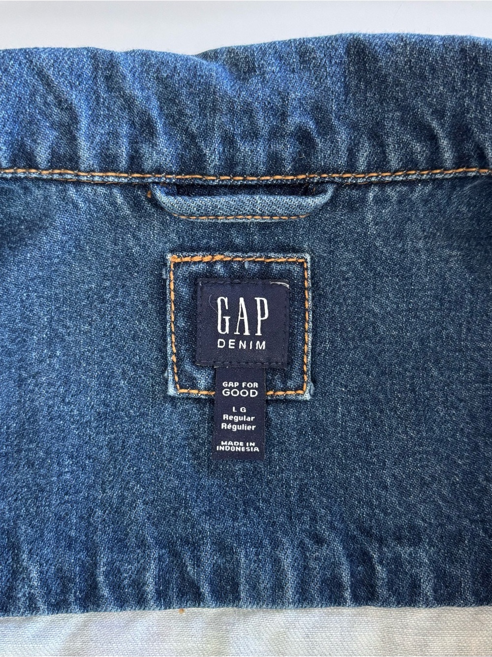 Gap Kids Girls Plaid Patchwork Denim Icon Jean Jacket Festive Holiday - Picture 5 of 10